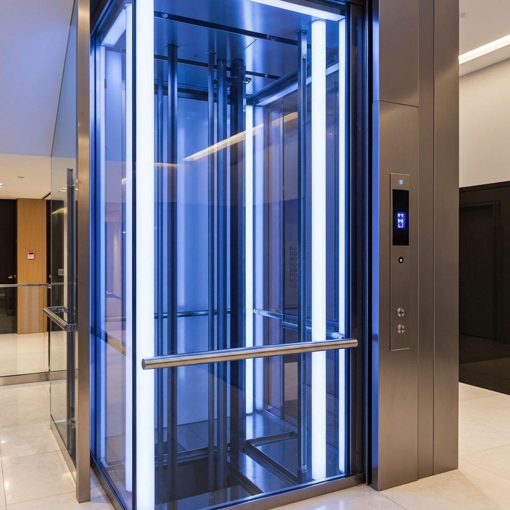 Modern luxury elevator
